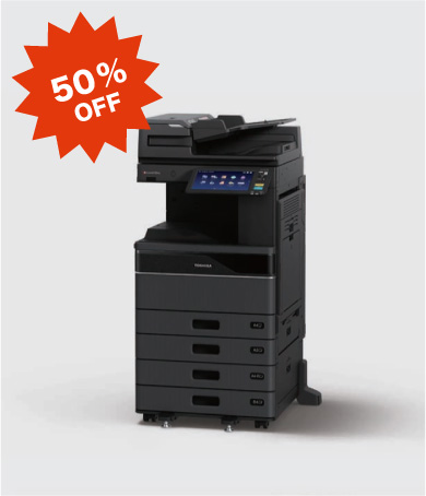 東芝デジタルカラー複合機が50%OFF